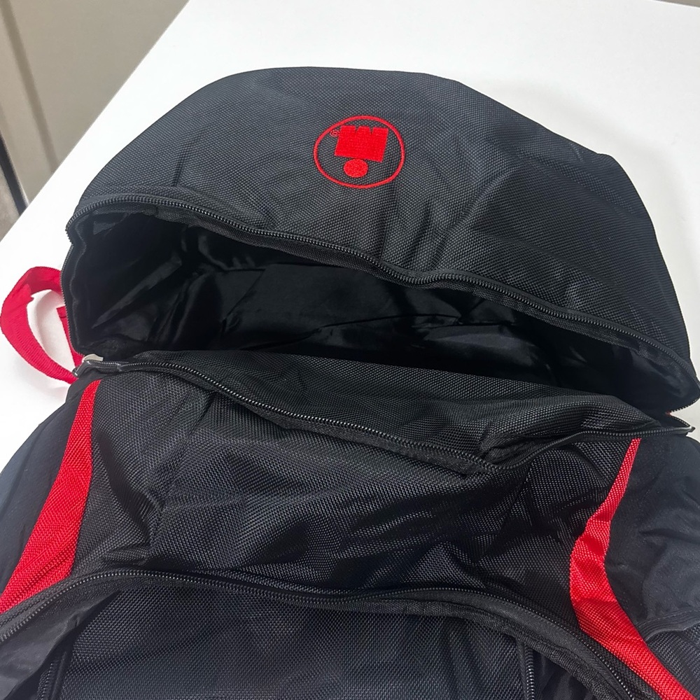 Ironman Triathlon Transition Backpack. NWOT Black/Red - Picture 13 of 13